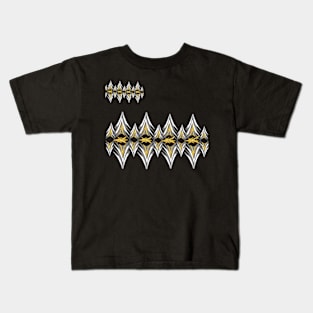 beautyful Shapes art Design. Kids T-Shirt